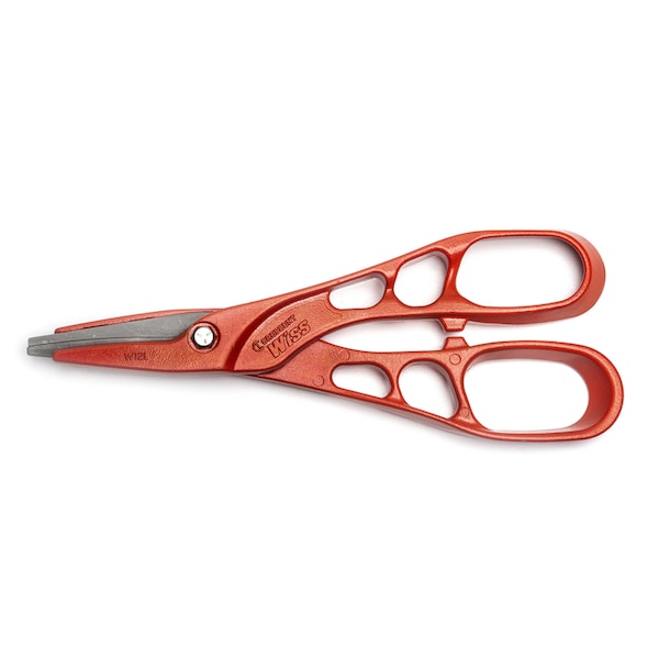 Crescent Wiss Crescent Wiss 12 in. Stainless Steel Curved Or Straight HVAC Snips 1 pk W12L - main